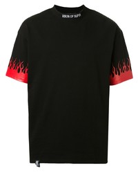 Vision Of Super Short Sleeve Flame Print T Shirt