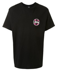 Stussy Short Sleeve Logo Print T Shirt