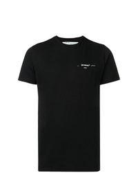 Off-White Short Sleeve Printed T Shirt