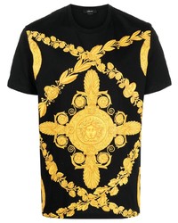 Versace Signature Greca Print T Shirt