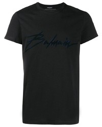 Balmain Signature Logo T Shirt