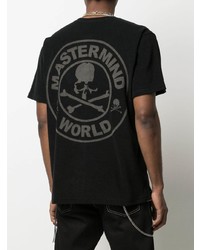 Mastermind World Skull And Crossbones Print T Shirt