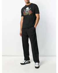 DSQUARED2 Skull And Rose T Shirt