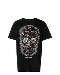 Alexander McQueen Skull Logo T Shirt
