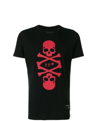 Philipp Plein Skull Patch T Shirt