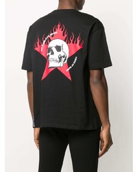 Vision Of Super Skull Print Logo T Shirt