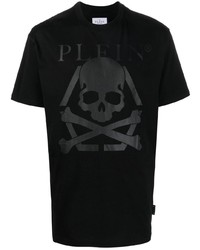 Philipp Plein Skull Print Logo T Shirt