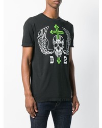 DSQUARED2 Skull Print T Shirt