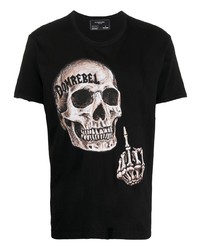 DOMREBEL Skull Print T Shirt