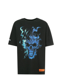 Heron Preston Skull Print T Shirt