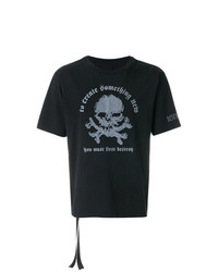 Unravel Project Skull Print T Shirt