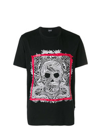 Just Cavalli Skull Print T Shirt