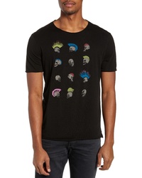 John Varvatos Star USA Skullhawks Graphic T Shirt