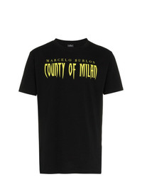 Marcelo Burlon County of Milan Sleepwalker Print Cotton T Shirt