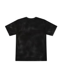 Black Comme Des Garçons Slogan Print Cotton T Shirt