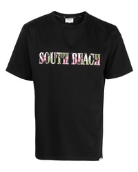 BAPE BLACK *A BATHING APE® Slogan Print Short Sleeve T Shirt