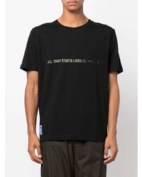 McQ Slogan Print T Shirt