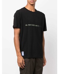 McQ Slogan Print T Shirt