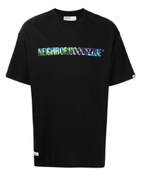 Izzue Slogan Print T Shirt