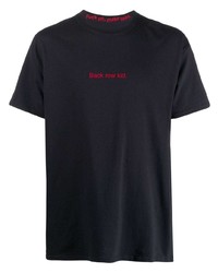 F.A.M.T. Slogan Print T Shirt