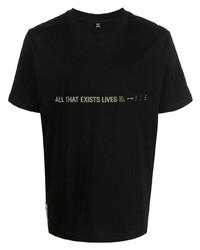 McQ Slogan Print T Shirt