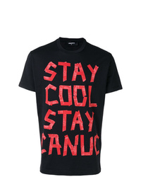 DSQUARED2 Slogan Print T Shirt