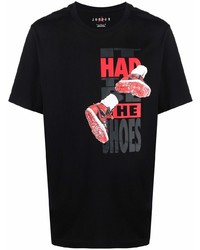 Jordan Slogan Sneaker Print T Shirt