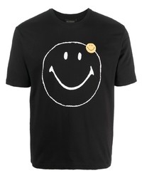 Joshua Sanders Smiley Face Cotton T Shirt