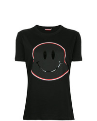 Moncler Smiley Face Maxi Logo T Shirt