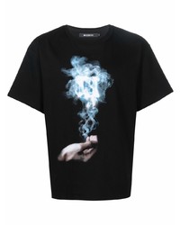 Misbhv Smoke Graphic Print T Shirt