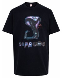 Supreme Snake Print T Shirt