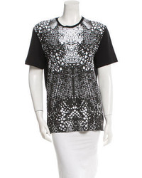 McQ by Alexander McQueen Snake Printed Crew Neck T Shirt