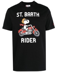 MC2 Saint Barth Snoop Graphic Print T Shirt