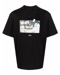 Throwback. Snoop Print T Shirt