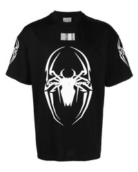 VTMNTS Spider Print Cotton T Shirt