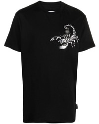 Philipp Plein Ss Scorpion Round Neck T Shirt