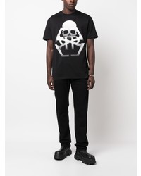 Philipp Plein Ss Skull Bones Crew Neck T Shirt