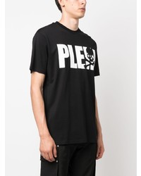 Philipp Plein Ss Skull Bones Round Neck T Shirt