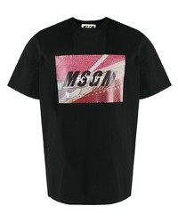 MSGM Stadium Print T Shirt
