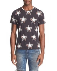 Just Cavalli Stardust Print Cotton T Shirt