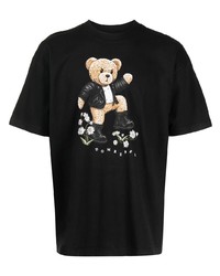 DOMREBEL Stomp Teddy Print T Shirt