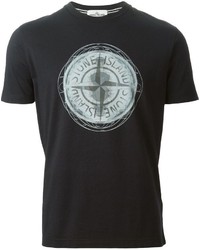 Stone Island Compass Print T Shirt