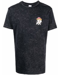 RIPNDIP Stonewashed Logo Print T Shirt