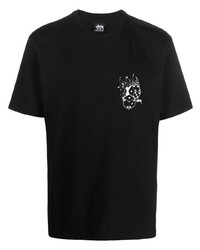 Stussy Stssy Fire Dice Graphic Print T Shirt