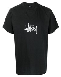 Stussy Stssy Logo Print Detail T Shirt