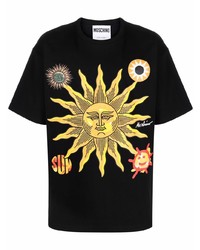 Moschino Sun Smiley Motif T Shirt