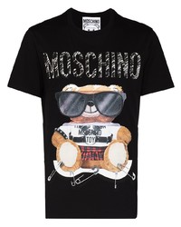 Moschino Sunglasses Teddy Bear Cotton T Shirt