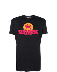DSQUARED2 Sunrise Printed T Shirt