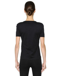 Givenchy Surreal Printed Cotton Jersey T Shirt