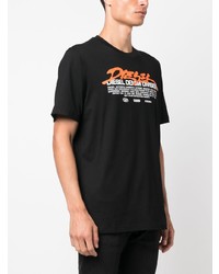 Diesel T Just L3 Graphic Print Cotton T Shirt